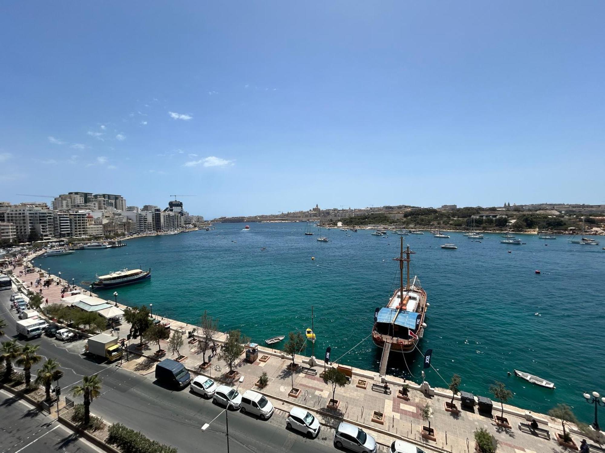 Sliema Ferry Ultracentral Location Valletta View Esterno foto